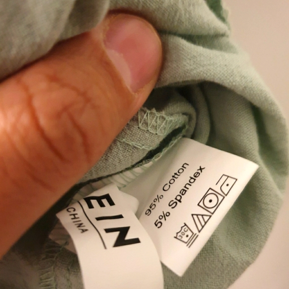 Shein Green and White cotton dress - Picture 5 of 13